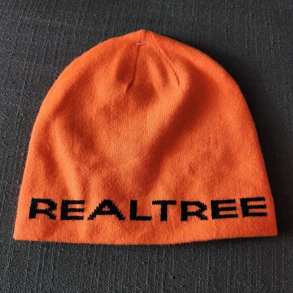 Realtree Orange Reversible Beanie Toque Hat Unisex OS Knit - Picture 2 of 4